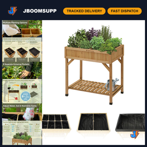 Custom herb garden planter box - custom,