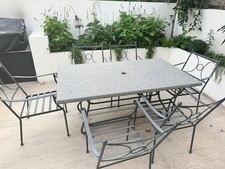 Neptune Cheltenham Garden Table, 6 Chairs & Cushions – Great Condition