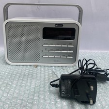 Acoustic Solutions Portable DAB Digital Radio - white