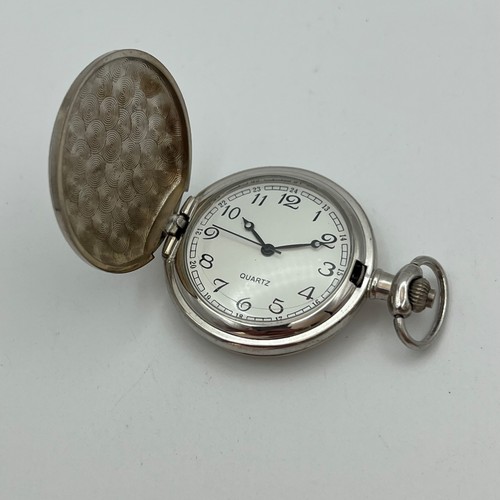 Vintage silver tone quartz - vintage,