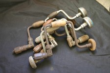 6 qty Vintage Brace Drills , a couple may need a boit of oil... ID483