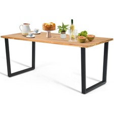 175 x 80cm Acacia Wood Table