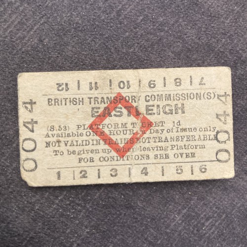 Railway platform ticket - ,