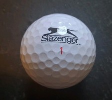17 Slazenger golf balls mixed