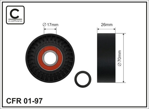 Caffaro tensioner - 01-97,