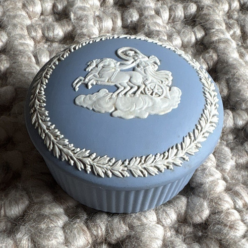 Wedgwood blue jasperware small - wedgwood,
