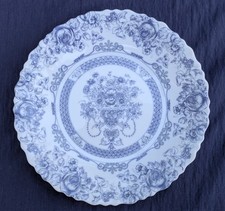 Four French Arcopal Blue &