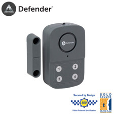 Defender Dual Activation Shed & Garage Alarm - Battery Powered Intruder Alarm