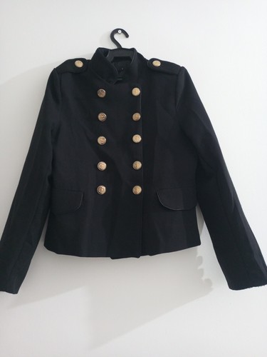 Black plazer with double - with,