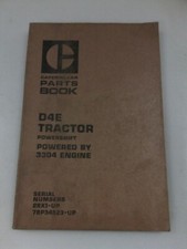 Caterpillar D4E Tractor parts
