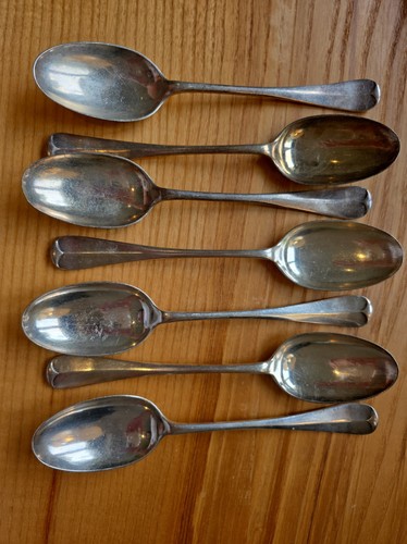 Antique silver plated - 7,