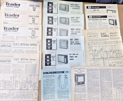 Vintage gec television - 15,