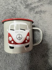 Retro VW Campervan Enamel