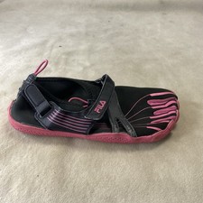 Fila Skeletoes Shoes Womens Size 9 Pink Black 5PK001EX-027 Water Shoes Comfort