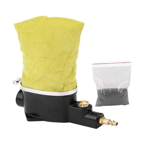 Pneumatic spark plug cleaner - plug,