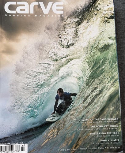 Carve surfing magazine issue - carve,