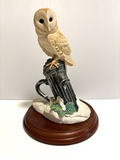 Border Fine arts Owl On Pump
