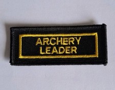 Archery leader badge - archery,