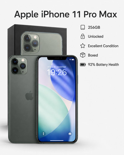 Apple iphone pro max 256gb - pro,