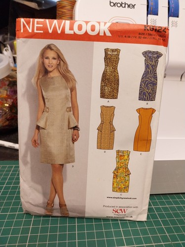 New look sewing pattern k6124 - new,