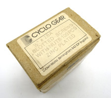 Vintage Cyclo Gear Road Racing Bike Screw/Nut Pack x100 1/2" x 2BA NOS GN-534-P5