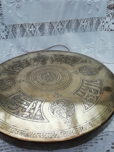Large antique engraved - antique,