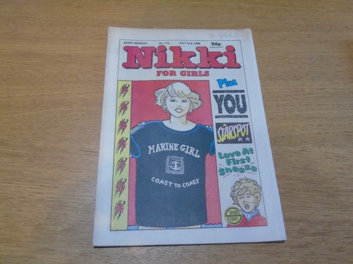 Nikki for girls comic issue - for,