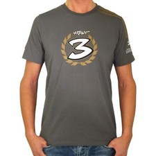 New Official Max Biaggi Grey T-Shirt