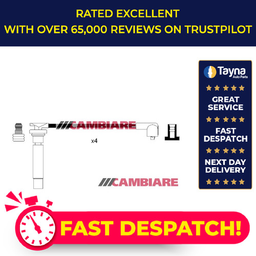 Leads ignition cables - ht, set