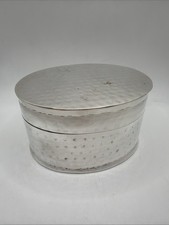 Vintage Silver Plated Oval