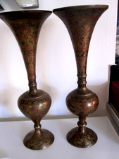 A Nice Pair Of Vintage Etched