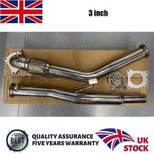 STAINLESS EXHAUST 3" DECAT DE
