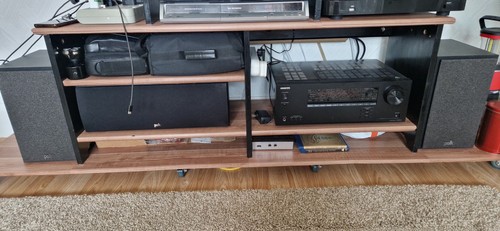 Onkyo receiver and polk - and,