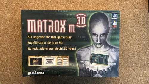 Matrox m3d pci - pci, graphics