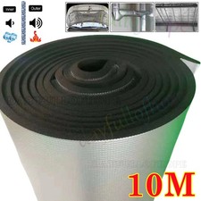 10m Aluminum Foil Insulation Self-adhesive Car Camper Van 10mm Closed Cell Foam