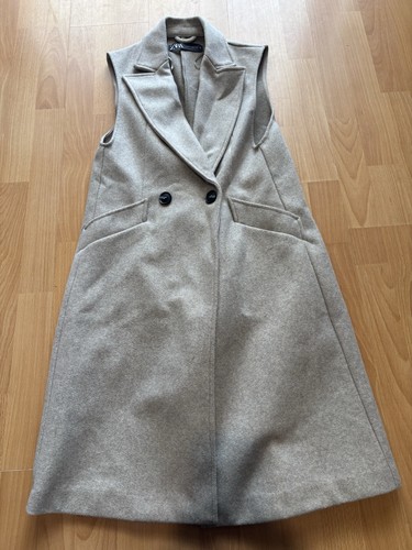 Zara longline waistcoat jacket - longline,