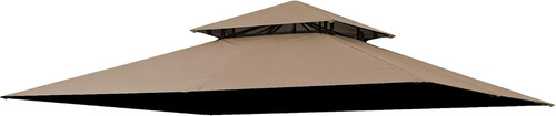 Beige replacement gazebo cover - replacement,
