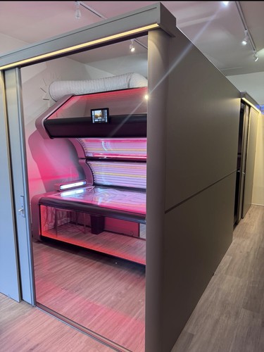 Sunbed cubicles - sunbed,