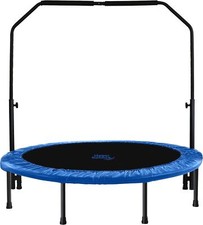 Mini Trampoline, Upper Bounce 48" Foldable Rebounder, Fitness Gym Trampoline