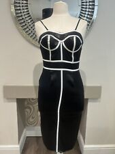 Fredericks of Hollywood Sexy Black Fitted Dress, Size 6