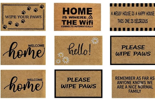 Funny novelty coir - coir, door