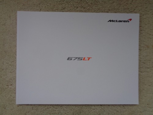 Mclaren 675lt sales brochure - 675lt,