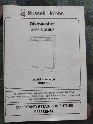 Russell hobbs dishwasher - russell,