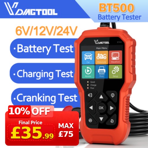 Vdiagtool bt500 car load - bt500,