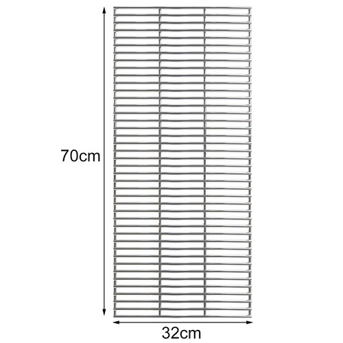 Stainless steel bbq grill - steel,