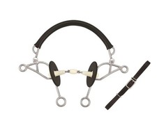 Happy Mouth Double Jointed Combination Hackamore/Tandem Bit