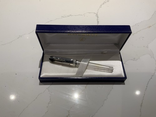 Waterman clear fountain pen - waterman,