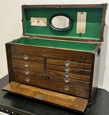 Antique Oak Wooden Engineers