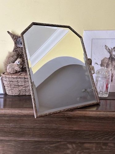 Vintage desk top mirror vanity - vintage,