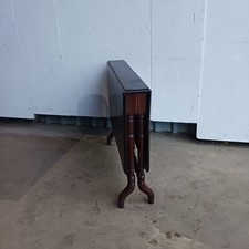 Narrow Victorian gateleg table